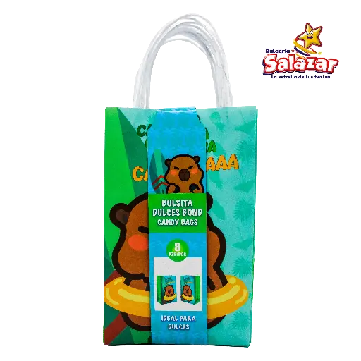 [GRA0400] CAJA P/DULCES DE PERSONAJE CAPIBARA GRANMARK -E.8PZA- "C/6/8"