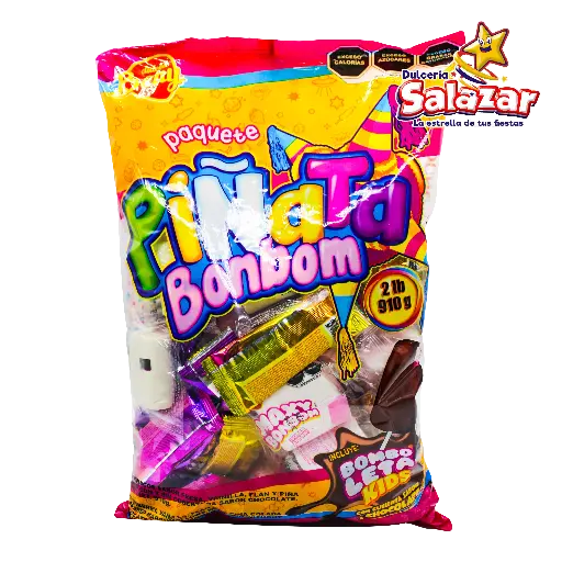 [BEN0025] PAQUETE PIÑATA BONBOM BENY -B.910G- "C/6/60"