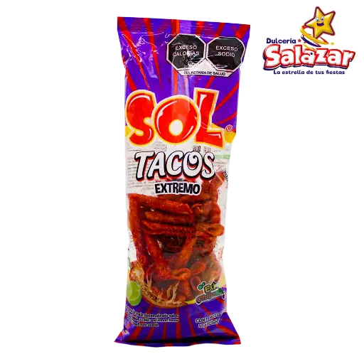 [SOL0059] TUBI TACOS EXTREMO "C/54/100GR"
