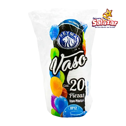 [REYM0061] VASO POLIPRO No.12 ANAQUEL REYMA VP12AQ -B.20PZA- "C/50/20"