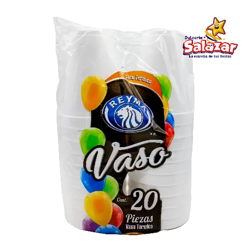 [REYM0070] VASO TERMICO No.12 ANAQUEL REYMA VT12AQ -B.20 PZA- "C/50/20"