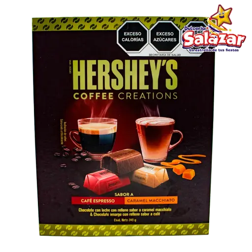 [HER0354] HERSHEYS COFFEE CREATIONS ESP/CARAMEL MACCH -D.240G- "C/9/1"