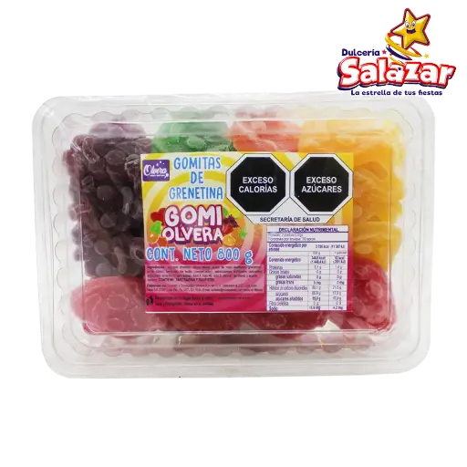 [OLV0013] GOMA FRUTA AZUCAR OLVERA -E.60PZ- "C/20/60"