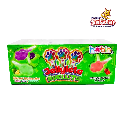 [HUB0042] JELLYLETA HUELLITA 10GR HUBIN -D.300G.-"C/20/30"