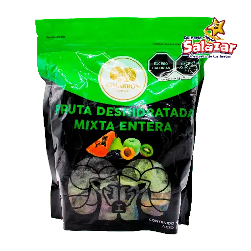 [COF0089] FRUTA DESHIDRATADA MIXTA ENTERA CIMARRON -B.1KG- "C/10/1KG"      
