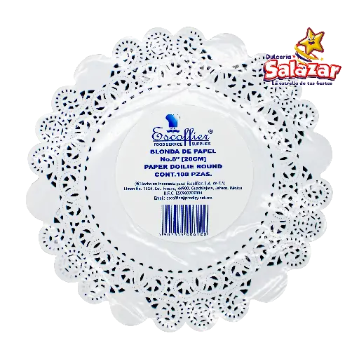 [MPP0198] BLONDA #8 ESCOFIER "C/20/100"