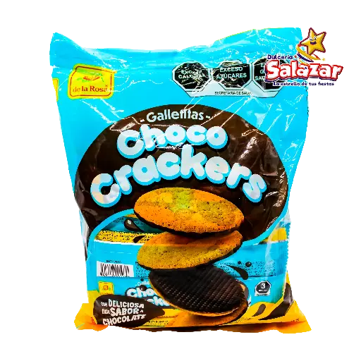 [ROS0583] CHOCO CRACKERS LA ROSA -B.432GR- "C/18/30"