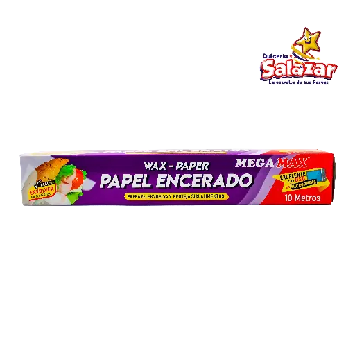 [INA0003] PAPEL ENCERADO MEGA MAX 10MTS "C/12/1"