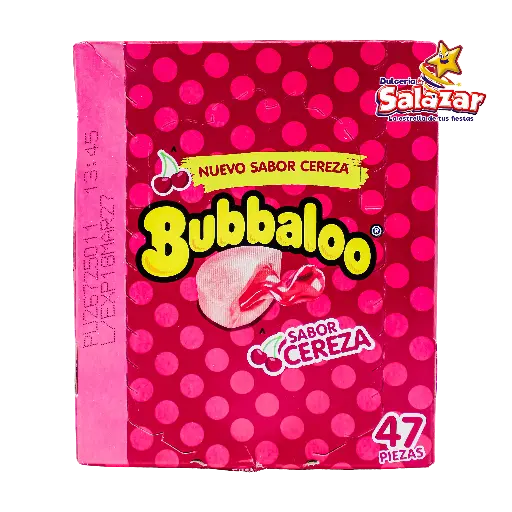 [ADA0354] CHICLE BUBBALOO CEREZA -D.239G- "C/32/47"