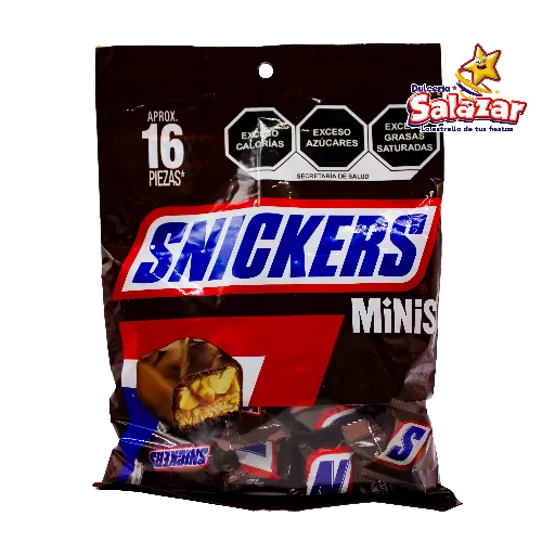 [EFF0254] CHOCOLATE SNICKERS MINI -B.144GR- "C/12/16"