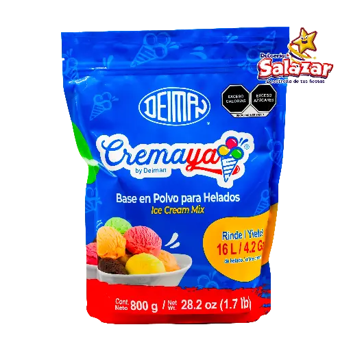[DEIM0059] BASE PARA HELADOS CREMAYA DEIMAN -BOT.800GR- "C/1/1"