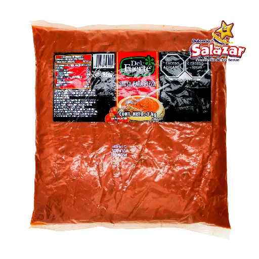[INT0006] SALSA PARA PIZZA DEL FUERTE 3KG "C/6/1"