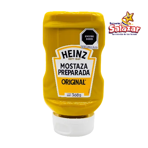 [INT0024] MOSTAZA PET 13OZ 368GR HEINZ "C/16/13"