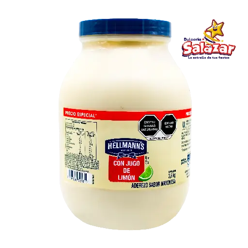 [INT0025] MAYONESA CON LIMON HELLMANS 3.5KG "C/4/1"