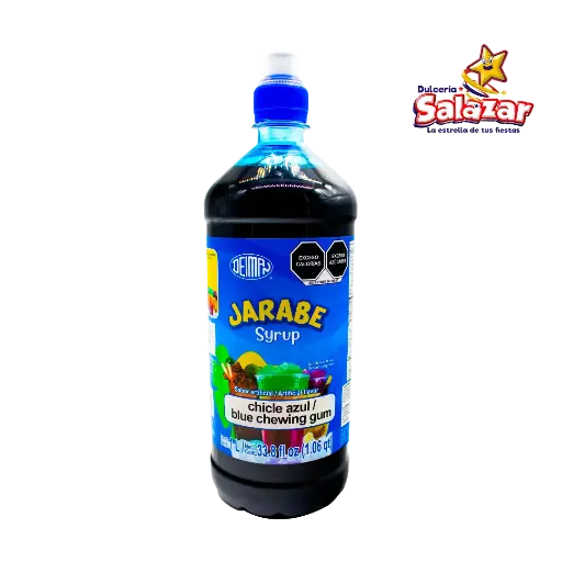 [DEIM0107] JARABE DEIMAN CHICLE AZUL -BOT.1L- "C/1/1"