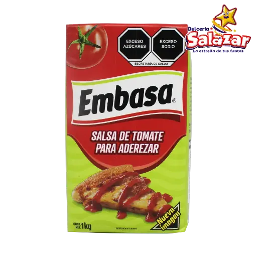 [ABARROTE0064] CATSUP EMBASA -B.1KG- "C/12/1" 