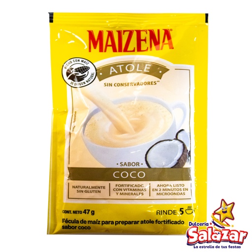 [ABARROTE0081] MAIZENA COCO -B.47G- "C/24/1" 